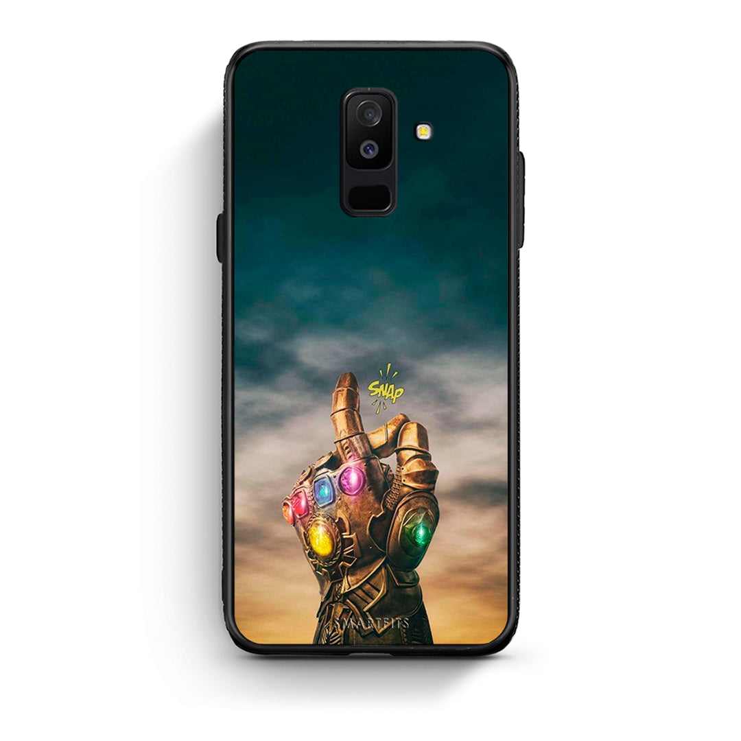 samsung A6 Plus Infinity Snap θήκη από τη Smartfits με σχέδιο στο πίσω μέρος και μαύρο περίβλημα | Smartphone case with colorful back and black bezels by Smartfits