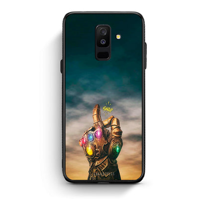 samsung A6 Plus Infinity Snap θήκη από τη Smartfits με σχέδιο στο πίσω μέρος και μαύρο περίβλημα | Smartphone case with colorful back and black bezels by Smartfits