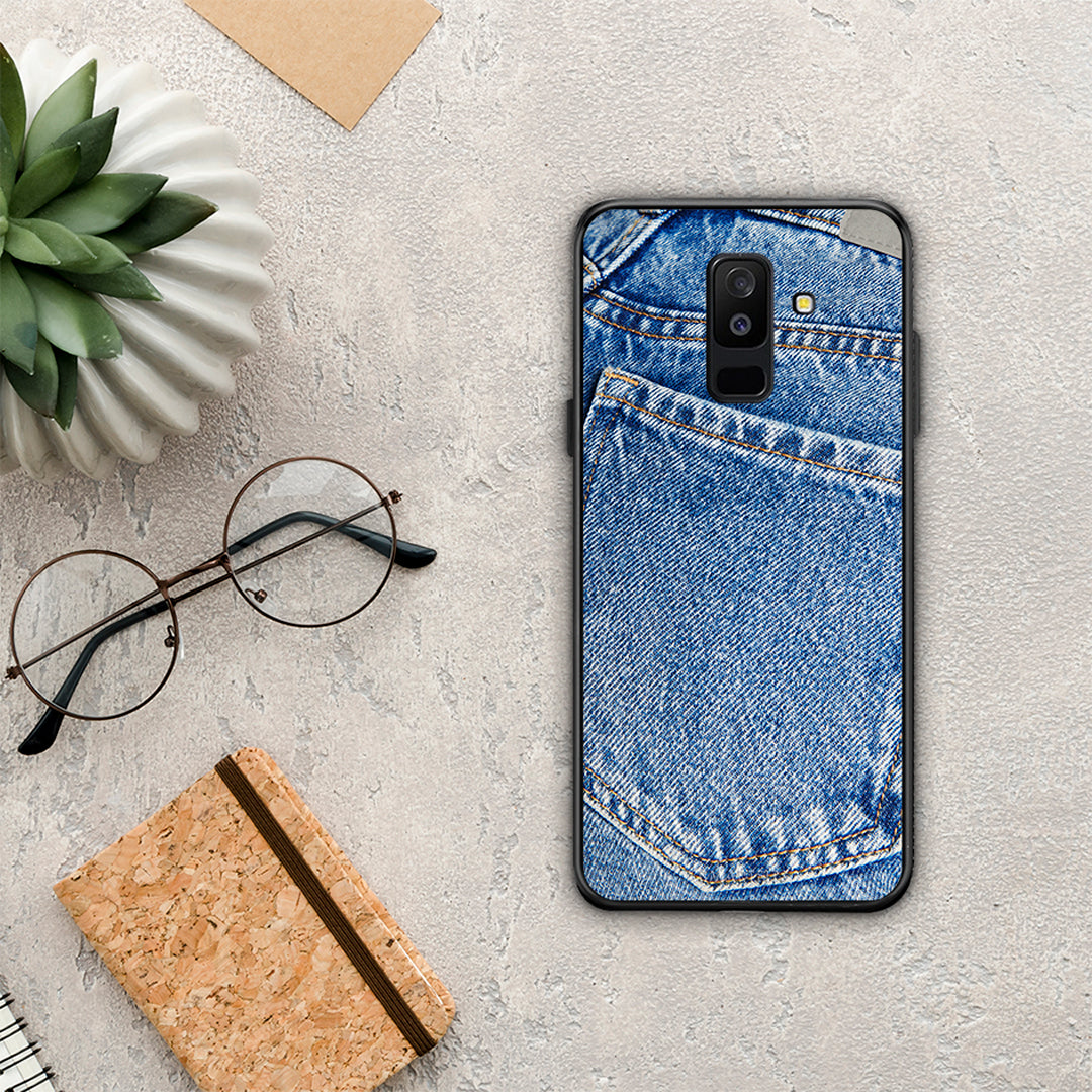 Jeans Pocket - Samsung Galaxy A6+ 2018 θήκη
