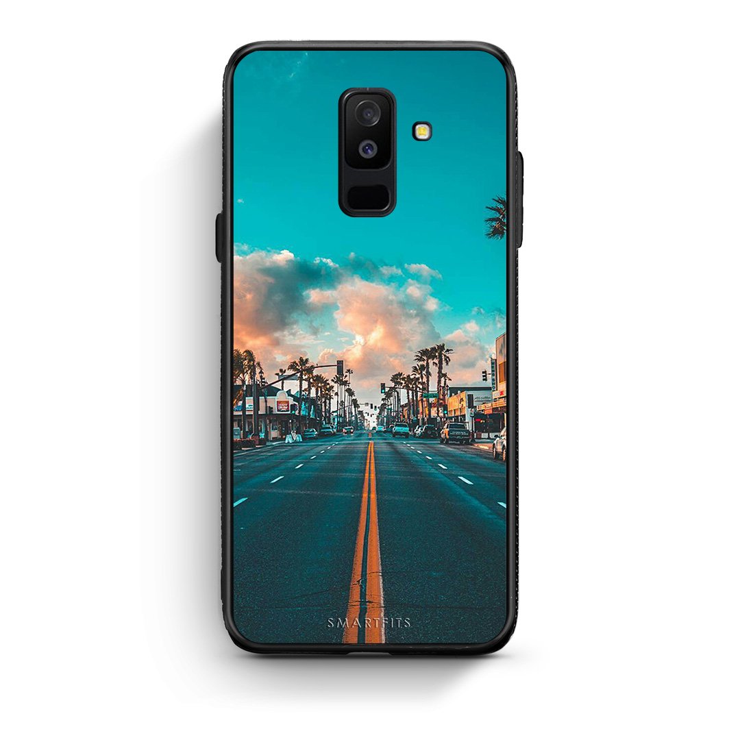 4 - samsung A6 Plus City Landscape case, cover, bumper