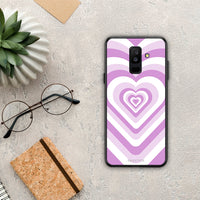 Thumbnail for Lilac Hearts - Samsung Galaxy A6+ 2018 θήκη