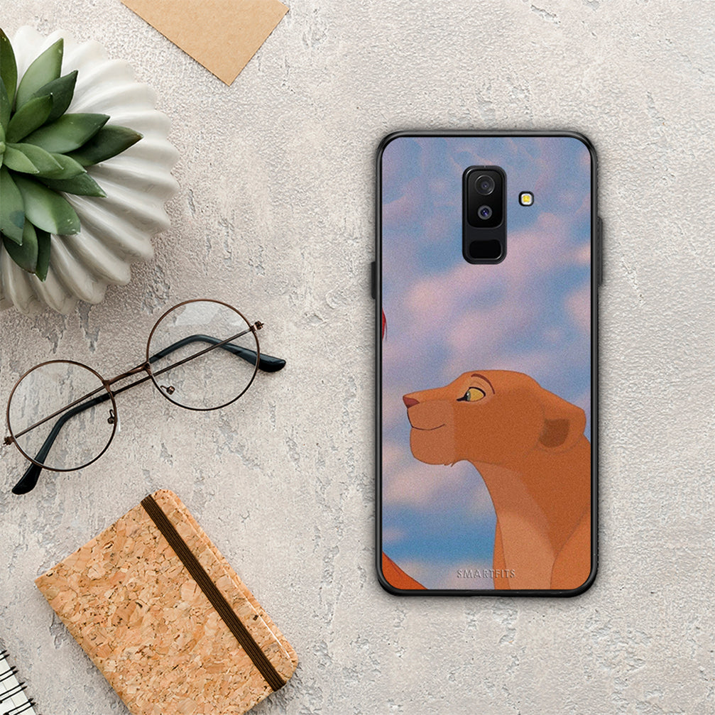 Lion Love 2 - Samsung Galaxy A6+ 2018 θήκη