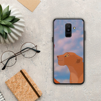 Lion Love 2 - Samsung Galaxy A6+ 2018 θήκη