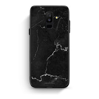 Thumbnail for samsung A6 Plus Marble Black θήκη από τη Smartfits με σχέδιο στο πίσω μέρος και μαύρο περίβλημα | Smartphone case with colorful back and black bezels by Smartfits