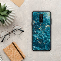 Thumbnail for Marble Blue - Samsung Galaxy A6+ 2018 θήκη