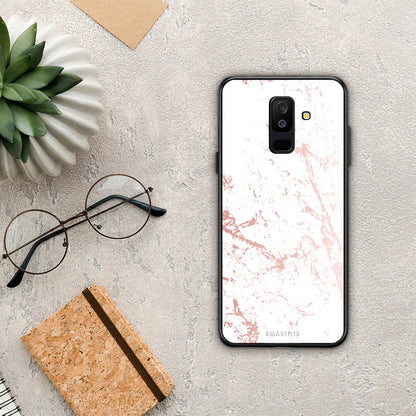 Marble Pink Splash - Samsung Galaxy A6+ 2018 θήκη