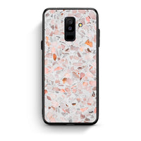 Thumbnail for samsung A6 Plus Marble Terrazzo θήκη από τη Smartfits με σχέδιο στο πίσω μέρος και μαύρο περίβλημα | Smartphone case with colorful back and black bezels by Smartfits