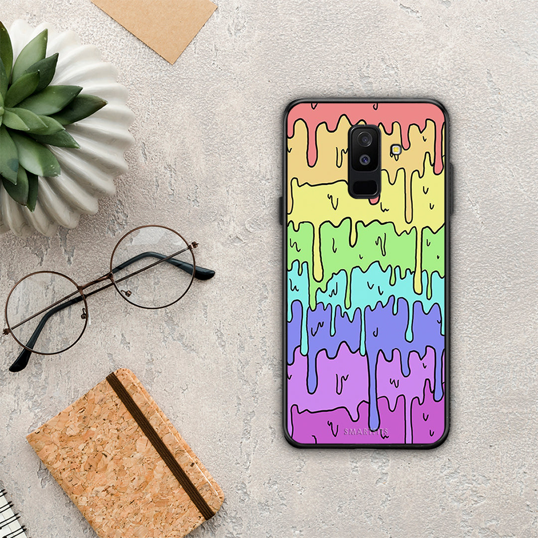 Melting Rainbow - Samsung Galaxy A6+ 2018 θήκη