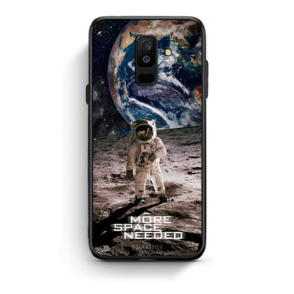 samsung A6 Plus More Space θήκη από τη Smartfits με σχέδιο στο πίσω μέρος και μαύρο περίβλημα | Smartphone case with colorful back and black bezels by Smartfits