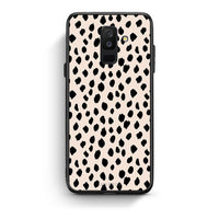Thumbnail for samsung A6 Plus New Polka Dots θήκη από τη Smartfits με σχέδιο στο πίσω μέρος και μαύρο περίβλημα | Smartphone case with colorful back and black bezels by Smartfits