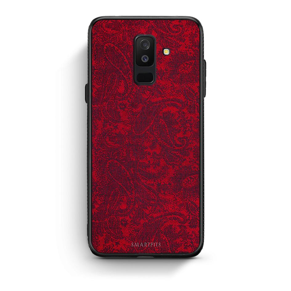 samsung A6 Plus Paisley Cashmere θήκη από τη Smartfits με σχέδιο στο πίσω μέρος και μαύρο περίβλημα | Smartphone case with colorful back and black bezels by Smartfits