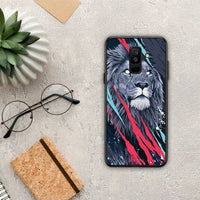 Thumbnail for PopArt Lion Designer - Samsung Galaxy A6+ 2018 θήκη