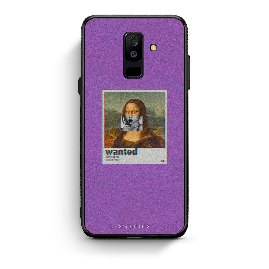 4 - samsung A6 Plus Monalisa Popart case, cover, bumper