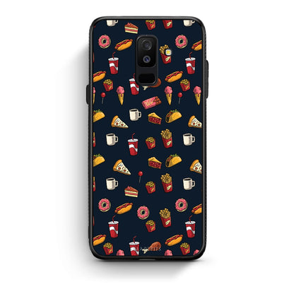 118 - samsung galaxy A6 Plus  Hungry Random case, cover, bumper
