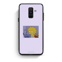 Thumbnail for samsung A6 Plus So Happy θήκη από τη Smartfits με σχέδιο στο πίσω μέρος και μαύρο περίβλημα | Smartphone case with colorful back and black bezels by Smartfits