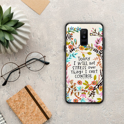 Stress Over - Samsung Galaxy A6+ 2018 θήκη