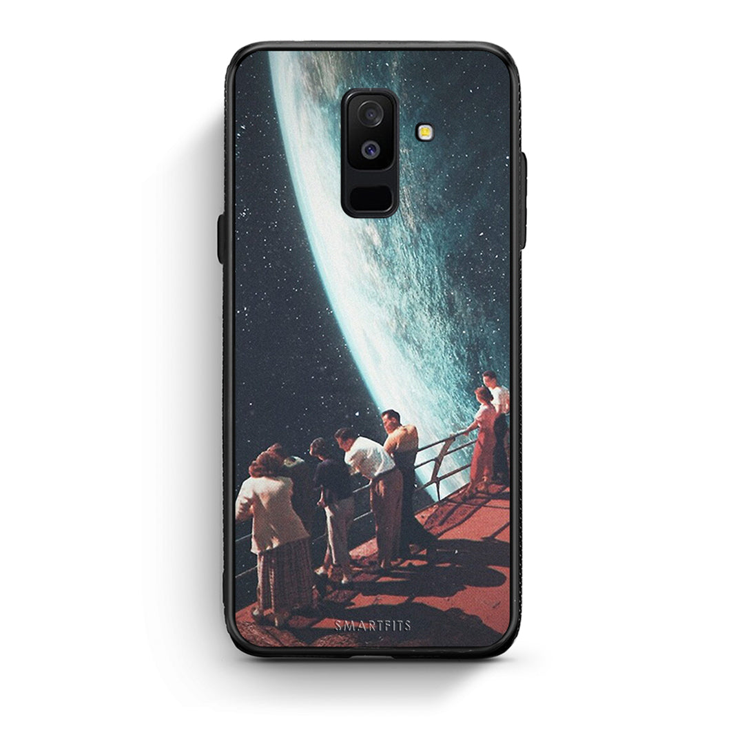 samsung A6 Plus Surreal View θήκη από τη Smartfits με σχέδιο στο πίσω μέρος και μαύρο περίβλημα | Smartphone case with colorful back and black bezels by Smartfits