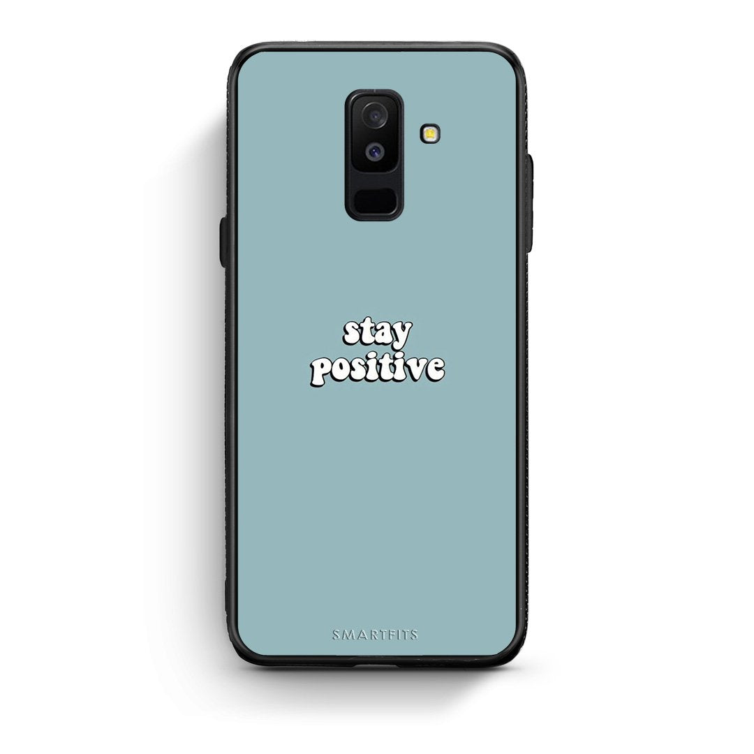 4 - samsung A6 Plus Positive Text case, cover, bumper