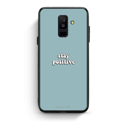 4 - samsung A6 Plus Positive Text case, cover, bumper
