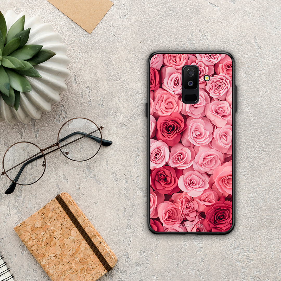 Valentine RoseGarden - Samsung Galaxy A6+ 2018 θήκη