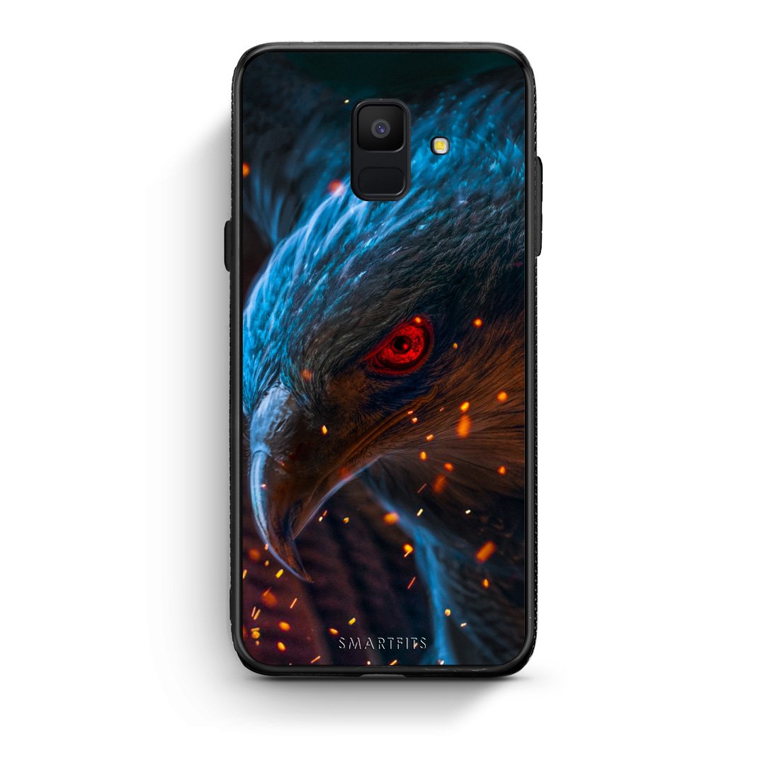 4 - samsung A6 Eagle PopArt case, cover, bumper