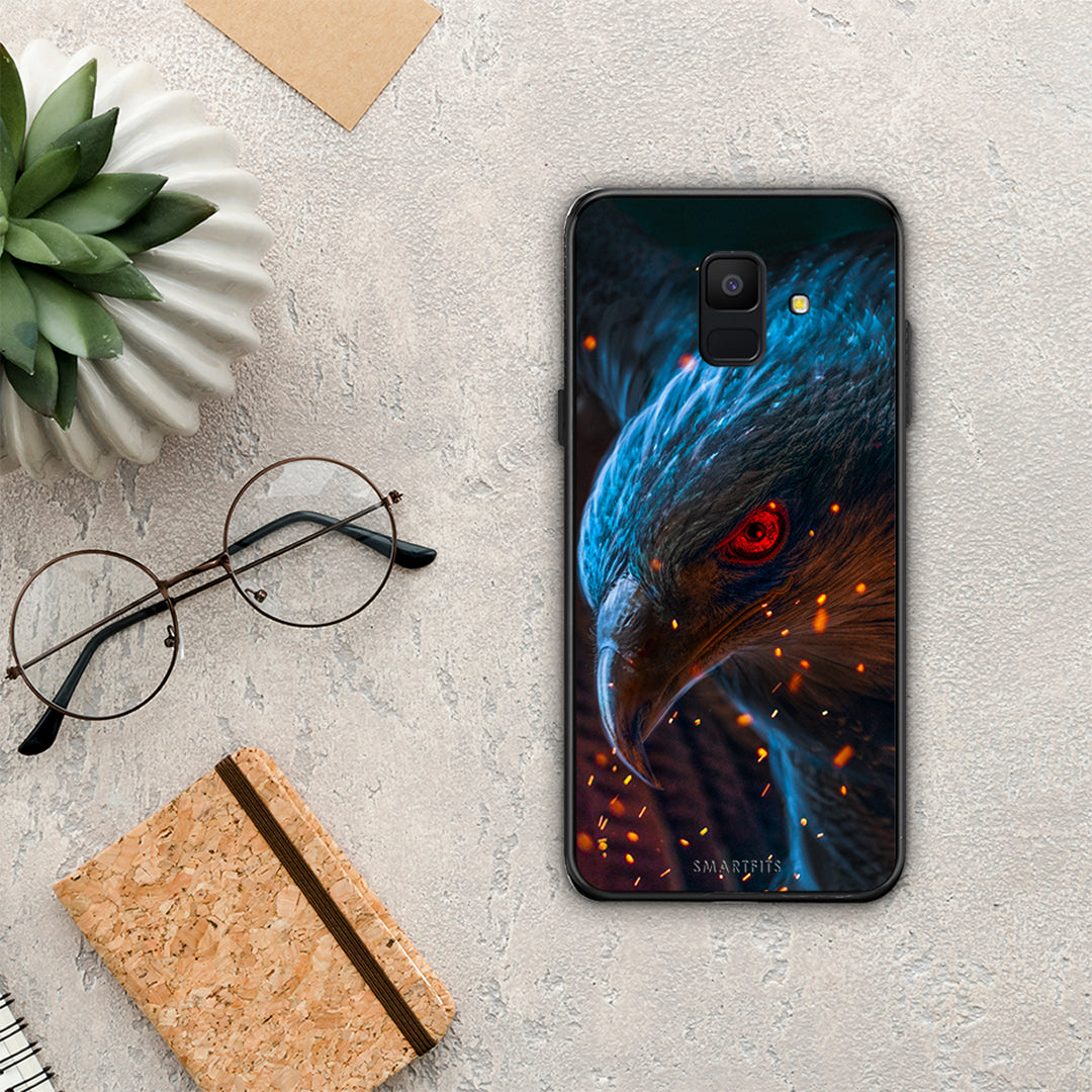 PopArt Eagle - Samsung Galaxy A6 2018 θήκη