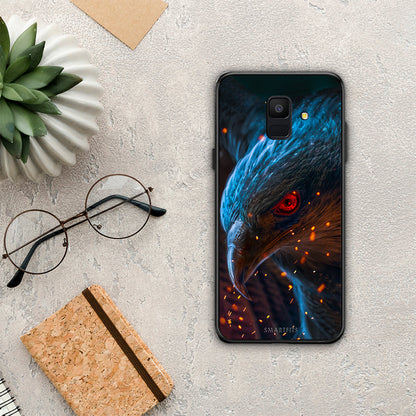 PopArt Eagle - Samsung Galaxy A6 2018 θήκη