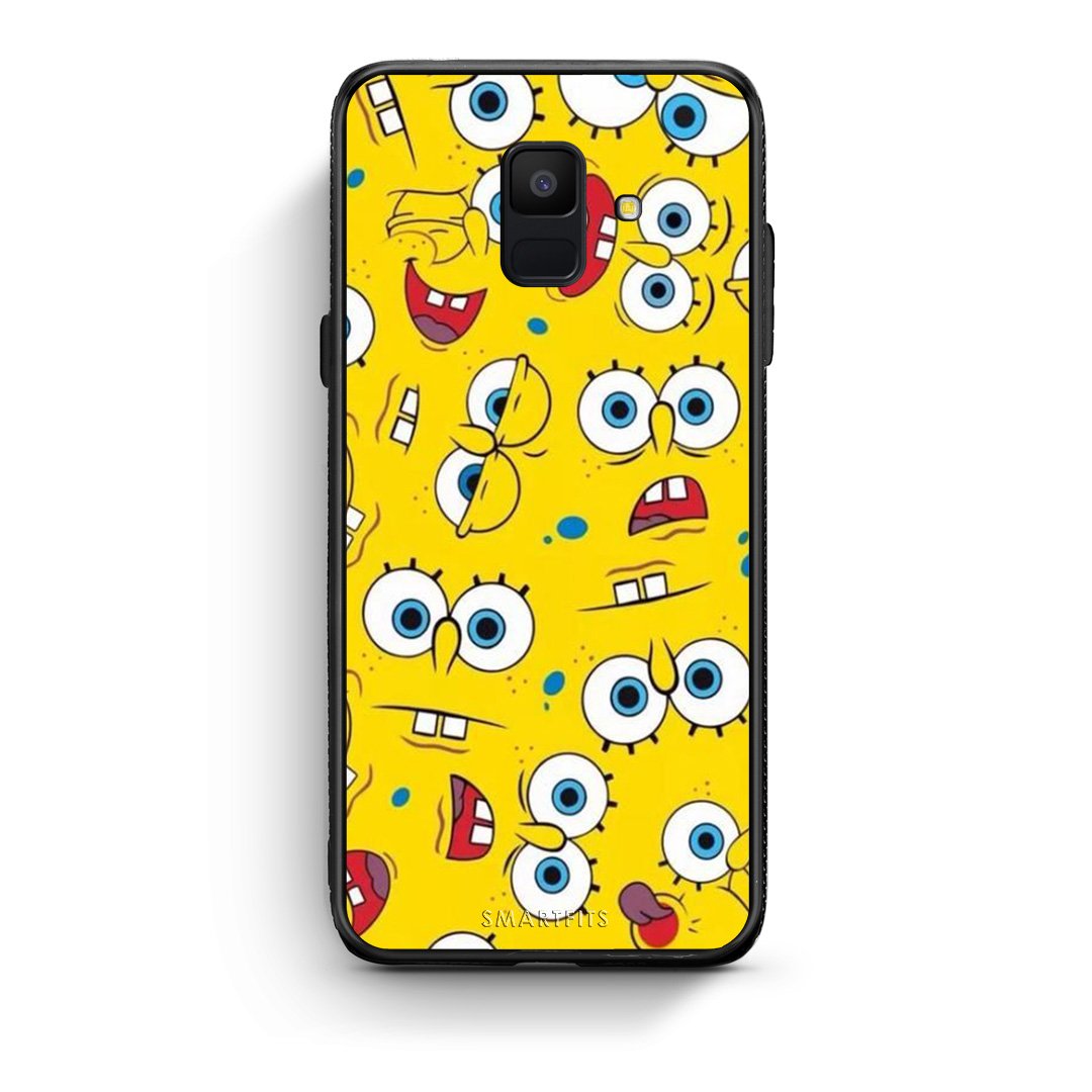 4 - samsung A6 Sponge PopArt case, cover, bumper