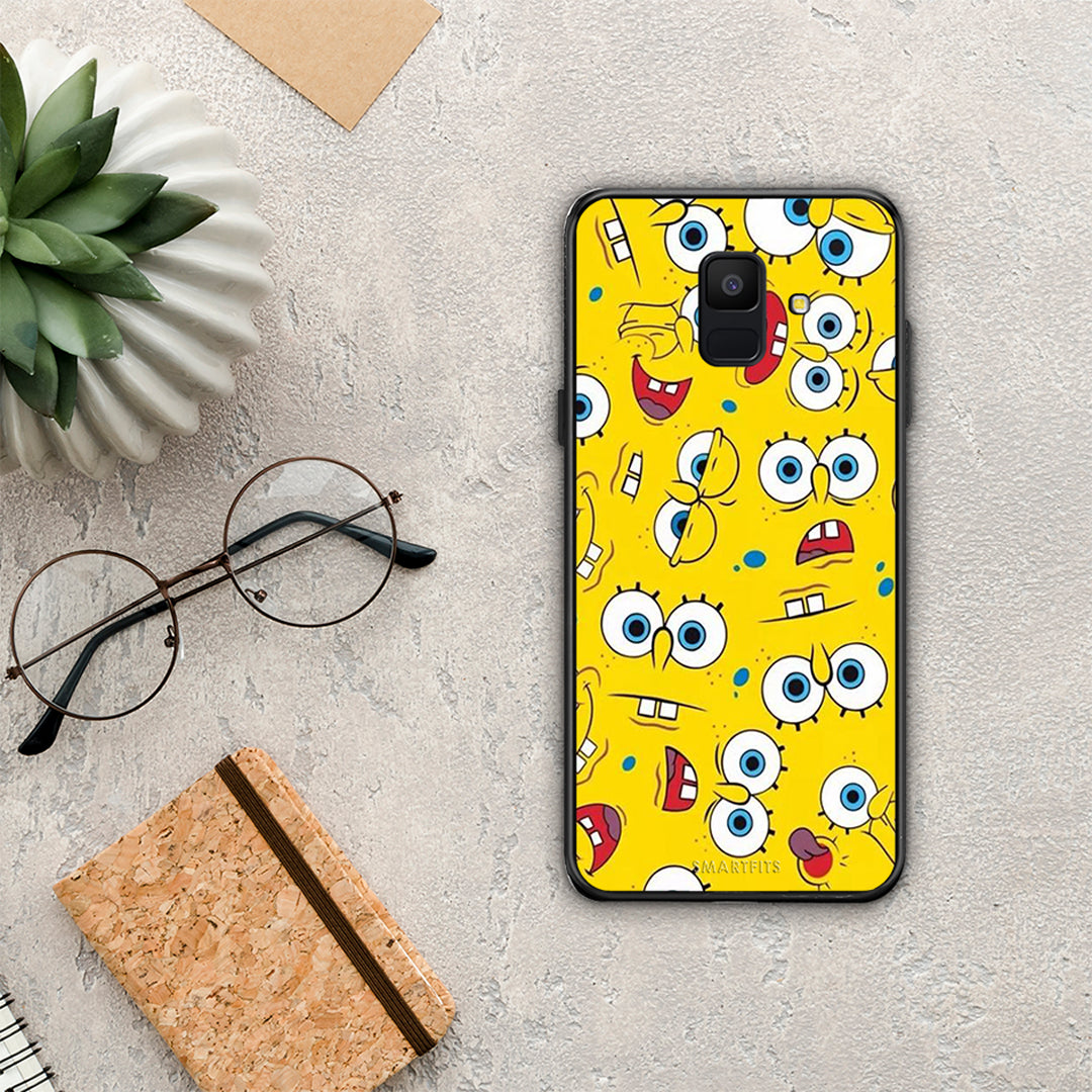 PopArt Sponge - Samsung Galaxy A6 2018 θήκη