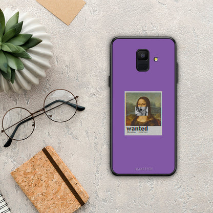 Popart Monalisa - Samsung Galaxy A6 2018 θήκη