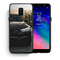 Thumbnail for Θήκη Samsung A6 2018 M3 Racing από τη Smartfits με σχέδιο στο πίσω μέρος και μαύρο περίβλημα | Samsung A6 2018 M3 Racing case with colorful back and black bezels