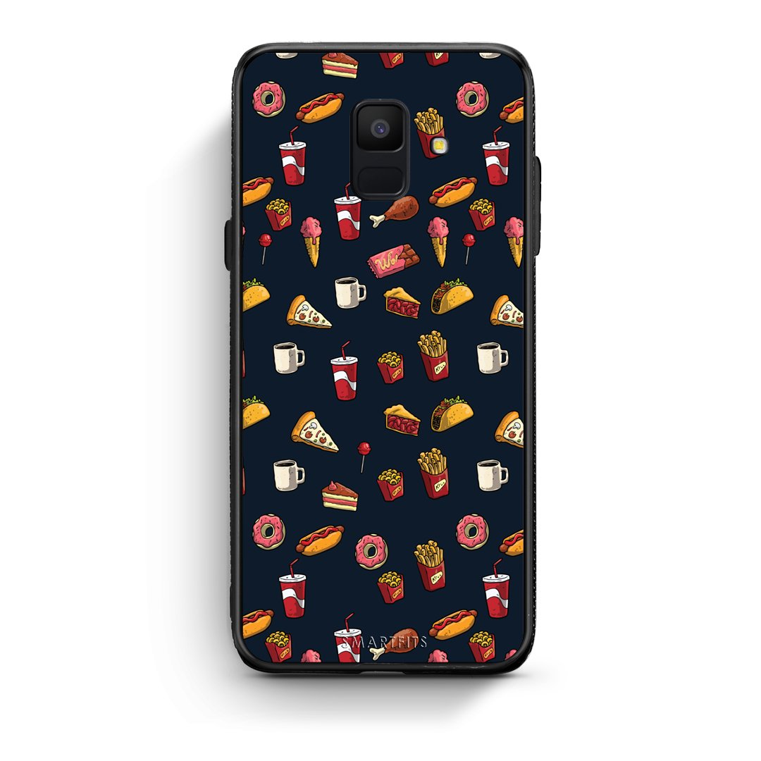 118 - samsung galaxy A6  Hungry Random case, cover, bumper