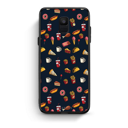 118 - samsung galaxy A6  Hungry Random case, cover, bumper