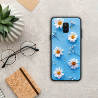 Thumbnail for Real Daisies - Samsung Galaxy A6 2018 θήκη