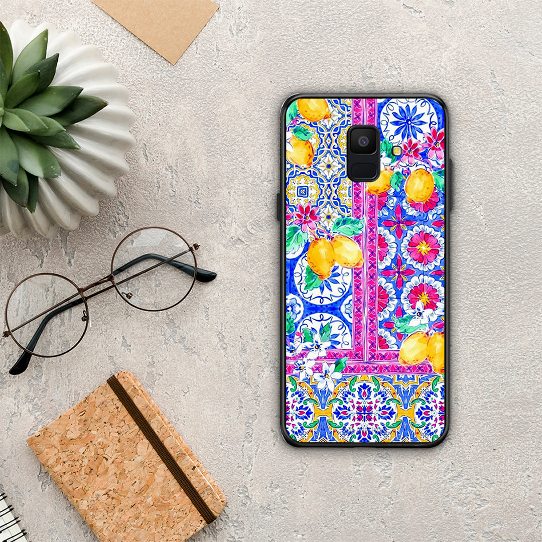 Retro Spring - Samsung Galaxy A6 2018 θήκη