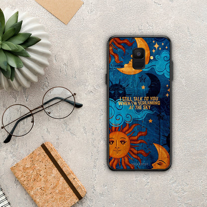 Screaming Sky - Samsung Galaxy A6 2018 θήκη