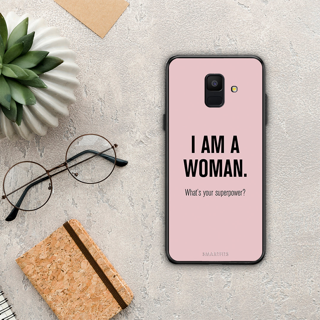Superpower Woman - Samsung Galaxy A6 2018 θήκη