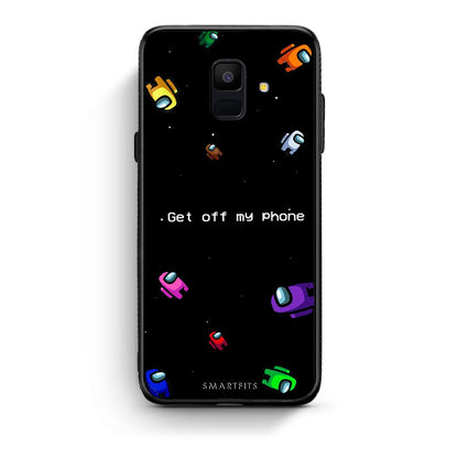4 - samsung A6 AFK Text case, cover, bumper