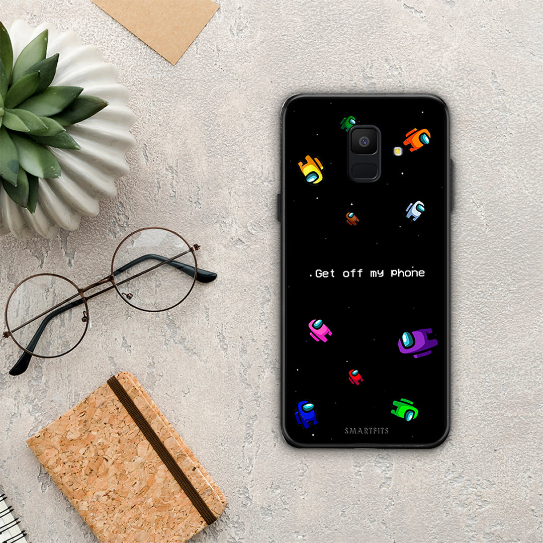 Text AFK - Samsung Galaxy A6 2018 θήκη