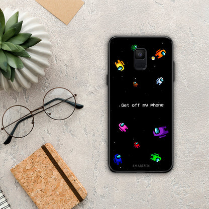 Text AFK - Samsung Galaxy A6 2018 θήκη