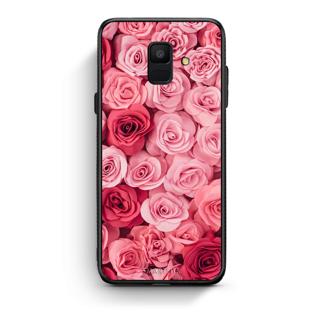 4 - samsung A6 RoseGarden Valentine case, cover, bumper