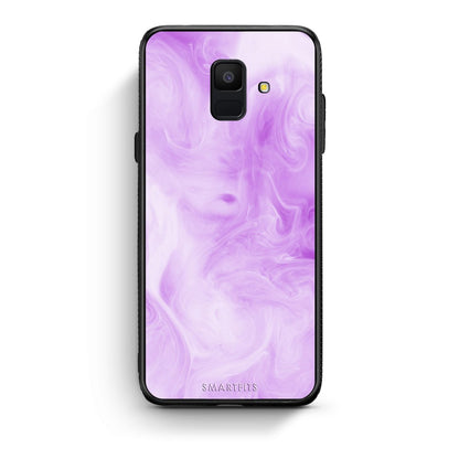 99 - samsung galaxy A6  Watercolor Lavender case, cover, bumper