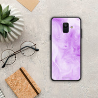 Thumbnail for Watercolor Lavender - Samsung Galaxy A6 2018 θήκη