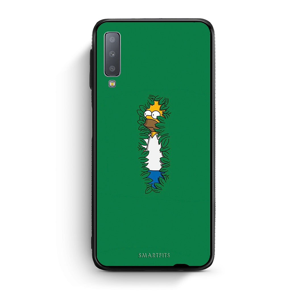 samsung A7 Bush Man Θήκη Αγίου Βαλεντίνου από τη Smartfits με σχέδιο στο πίσω μέρος και μαύρο περίβλημα | Smartphone case with colorful back and black bezels by Smartfits