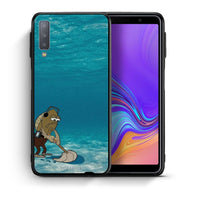 Thumbnail for Θήκη Samsung A7 2018 Clean The Ocean από τη Smartfits με σχέδιο στο πίσω μέρος και μαύρο περίβλημα | Samsung A7 2018 Clean The Ocean case with colorful back and black bezels