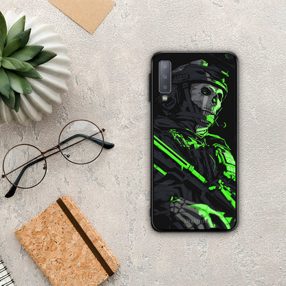Green Soldier - Samsung Galaxy A7 2018 θήκη