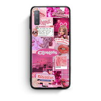 Thumbnail for samsung A7 Pink Love Θήκη Αγίου Βαλεντίνου από τη Smartfits με σχέδιο στο πίσω μέρος και μαύρο περίβλημα | Smartphone case with colorful back and black bezels by Smartfits