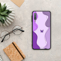 Thumbnail for Purple Mariposa - Samsung Galaxy A7 2018 θήκη