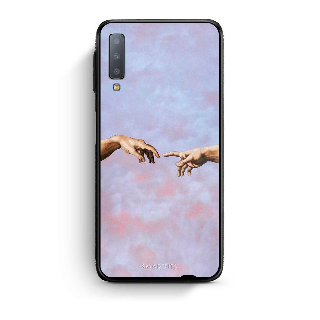 samsung A7 Adam Hand θήκη από τη Smartfits με σχέδιο στο πίσω μέρος και μαύρο περίβλημα | Smartphone case with colorful back and black bezels by Smartfits