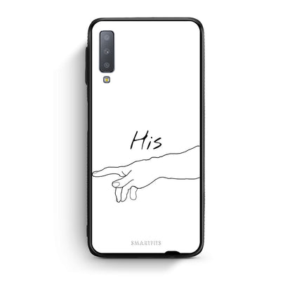 samsung A7 Aeshetic Love 2 Θήκη Αγίου Βαλεντίνου από τη Smartfits με σχέδιο στο πίσω μέρος και μαύρο περίβλημα | Smartphone case with colorful back and black bezels by Smartfits